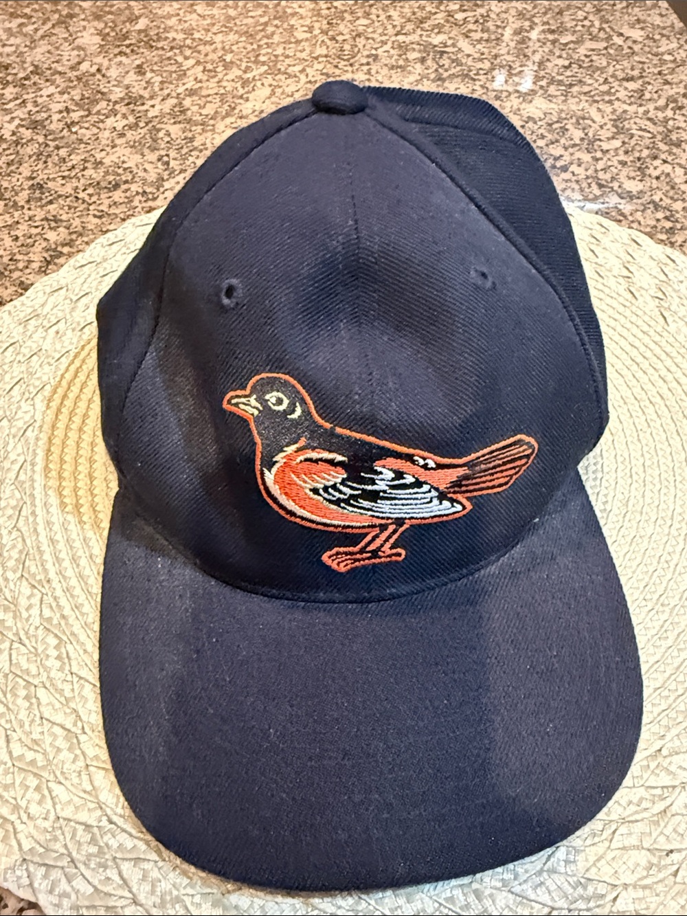 Baltimore Orioles Baseball Cap with Orange Orioles logo Embroidery